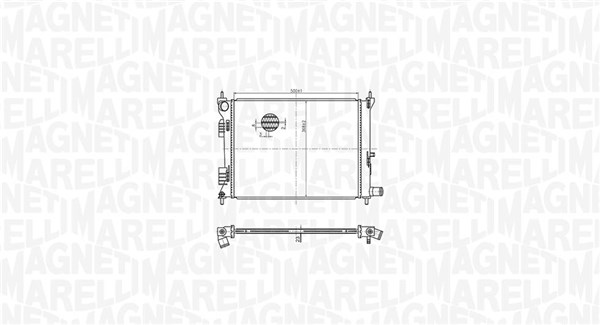 Magneti Marelli Radiateur 350213179500