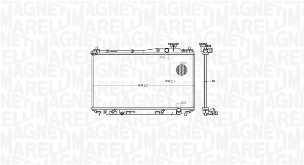 Magneti Marelli Radiateur 350213182700