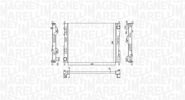 Magneti Marelli Radiateur 350213186800