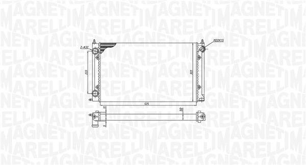 Magneti Marelli Radiateur 350213187500