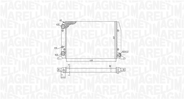 Magneti Marelli Radiateur 350213188800