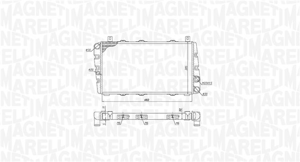 Magneti Marelli Radiateur 350213189700