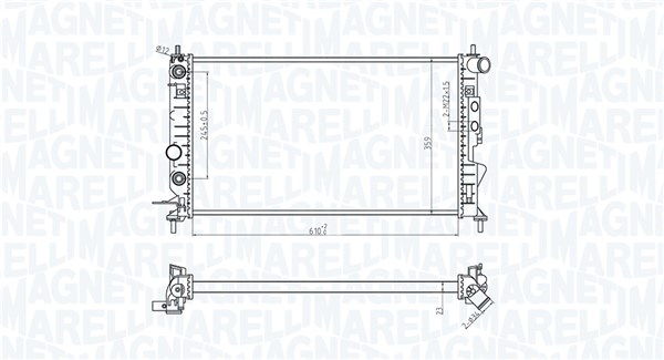 Magneti Marelli Radiateur 350213190300