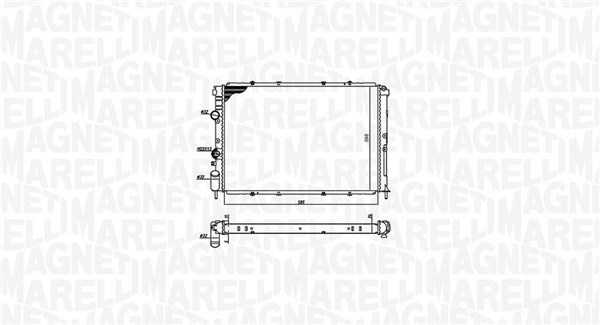 Magneti Marelli Radiateur 350213193600