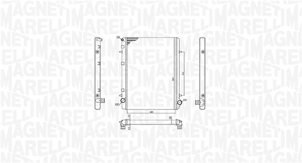 Magneti Marelli Radiateur 350213195900