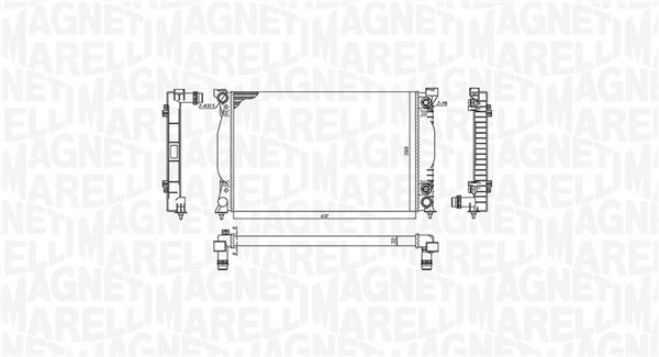 Magneti Marelli Radiateur 350213196500