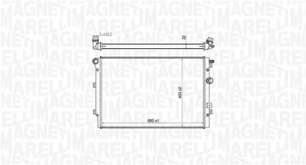 Magneti Marelli Radiateur 350213196800