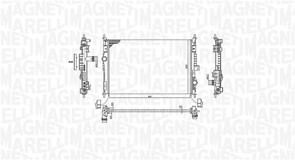 Magneti Marelli Radiateur 350213199600