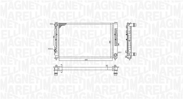 Magneti Marelli Radiateur 350213199900