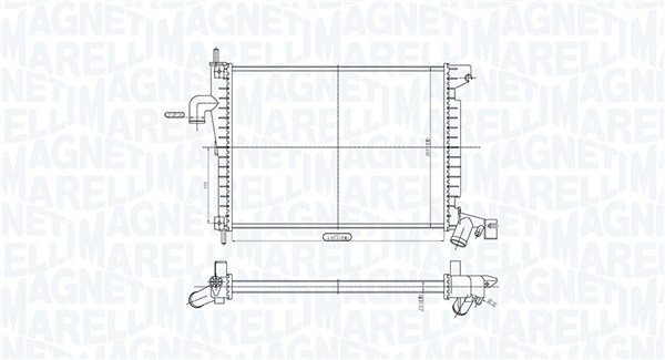 Magneti Marelli Radiateur 350213200200
