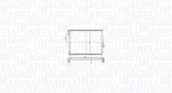 Radiateur Magneti Marelli 350213211700