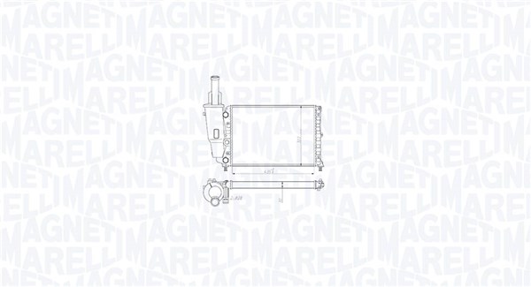 Radiateur Magneti Marelli 350213212100