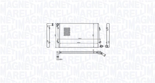 Radiateur Magneti Marelli 350213218100