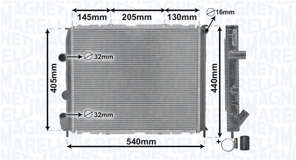 Magneti Marelli Radiateur 350213989000