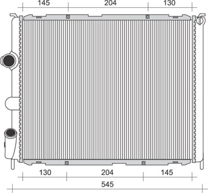 Magneti Marelli Radiateur 350213989000