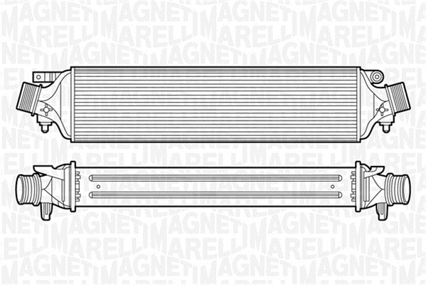 Interkoeler Magneti Marelli 351319201150