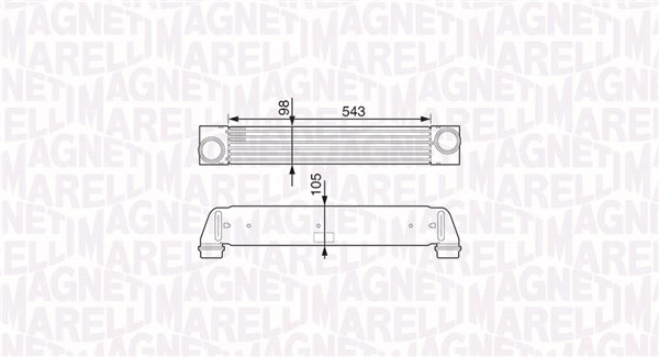 Magneti Marelli Interkoeler 351319202370