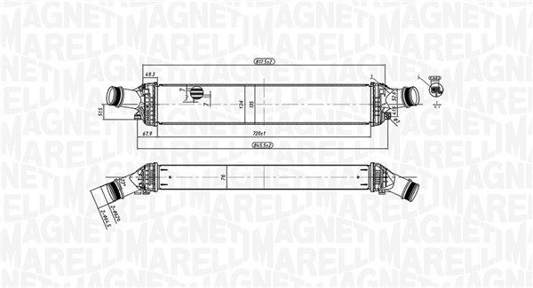 Magneti Marelli Interkoeler 351319204430