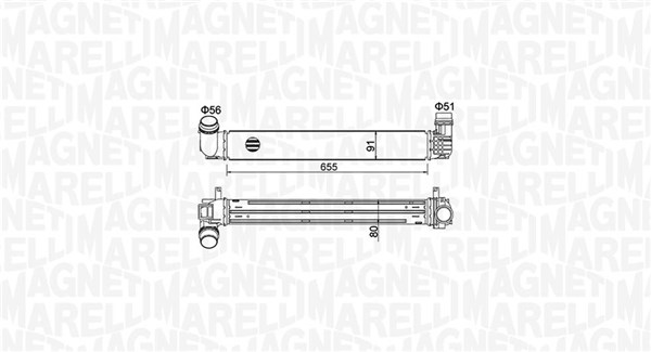 Magneti Marelli Interkoeler 351319204730