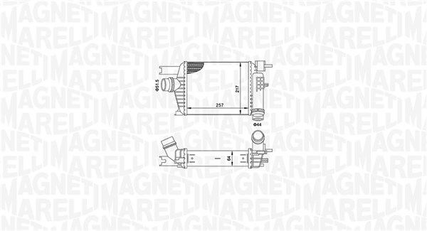 Magneti Marelli Interkoeler 351319205160