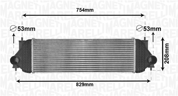 Interkoeler Magneti Marelli 351319205180