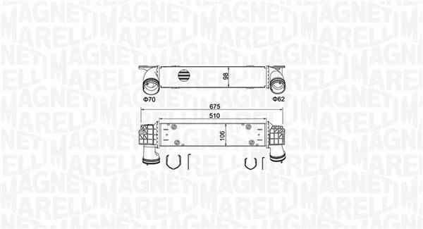 Magneti Marelli Interkoeler 351319205460