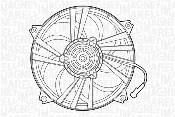 Ventilatorwiel-motorkoeling Magneti Marelli 069422288010