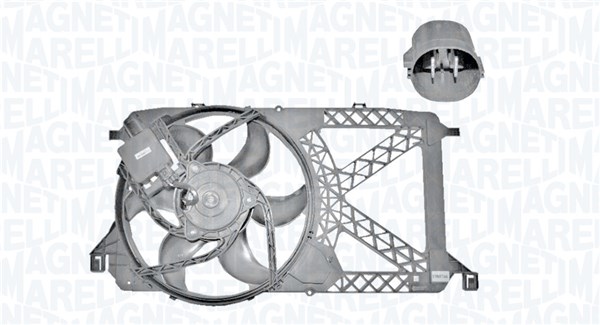 Ventilatorwiel-motorkoeling Magneti Marelli 069422819010