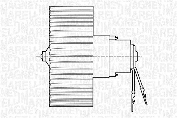 Kachelventilator Magneti Marelli 069401294010