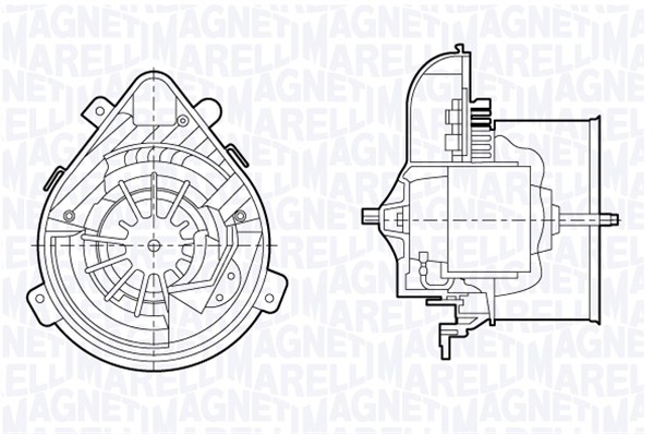 Kachelventilator Magneti Marelli 069412694010