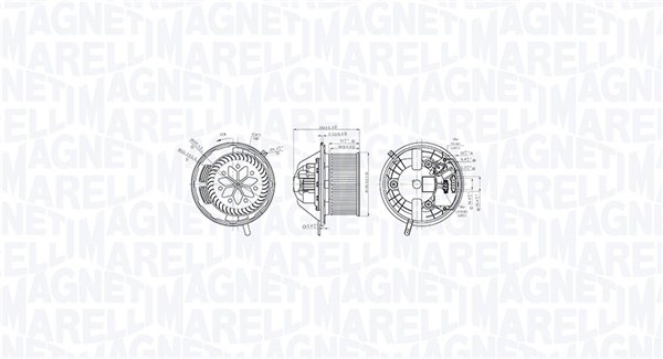 Kachelventilator Magneti Marelli 069412760010