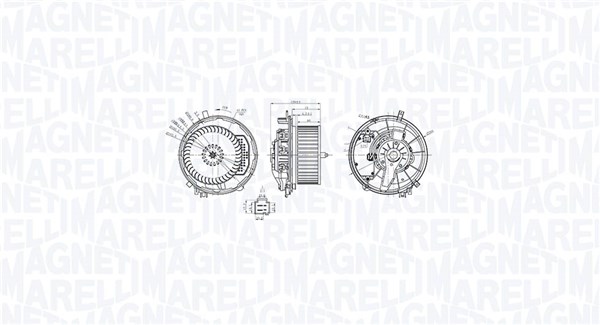 Kachelventilator Magneti Marelli 069412769010