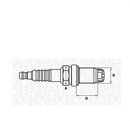 Bougie Magneti Marelli 062000783304