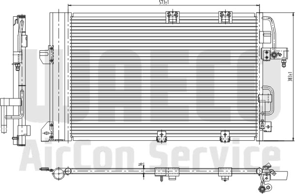 Waeco Airco condensor 8880400261