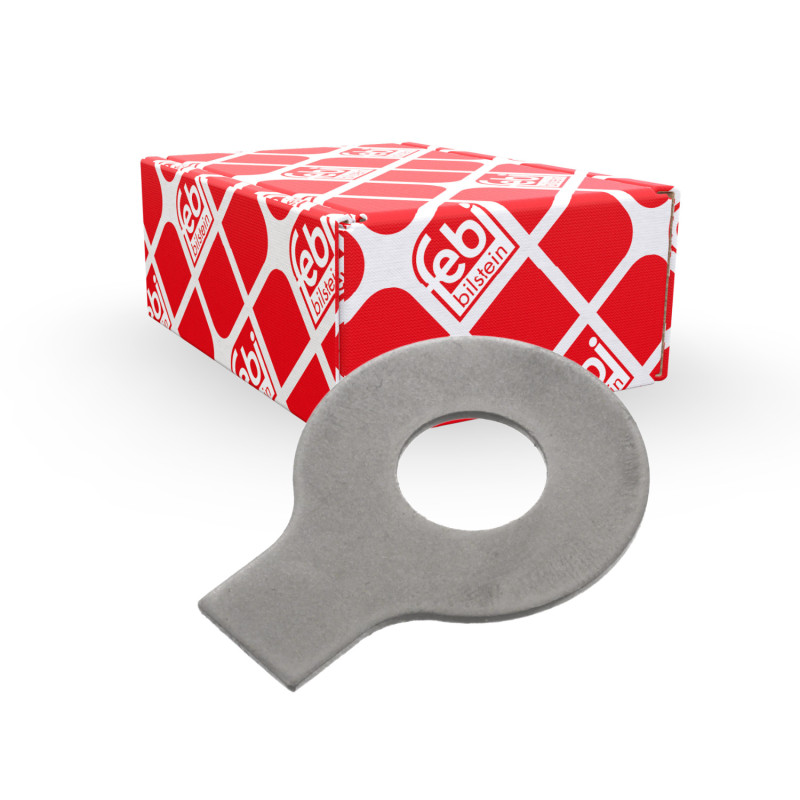 Steunplaat, remschoenpen Febi Bilstein 06457