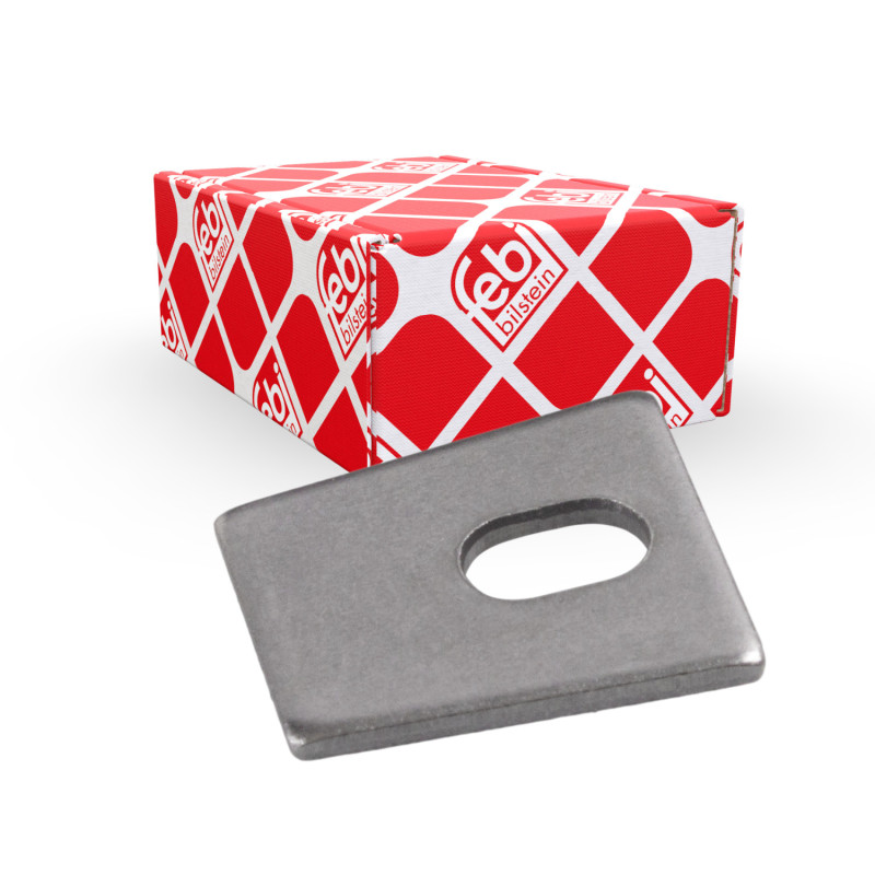 Steunplaat, remschoenpen Febi Bilstein 06955