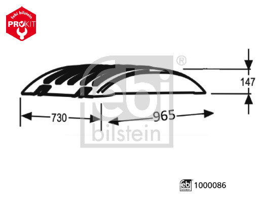 Febi Bilstein Spatbord 1000086
