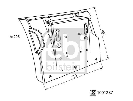 Febi Bilstein Spatbord 1001287
