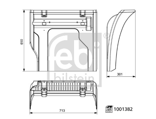 Febi Bilstein Spatbord 1001382