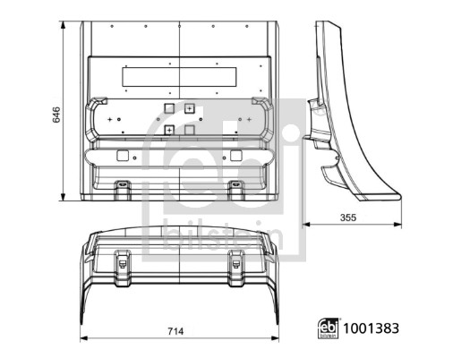 Febi Bilstein Spatbord 1001383