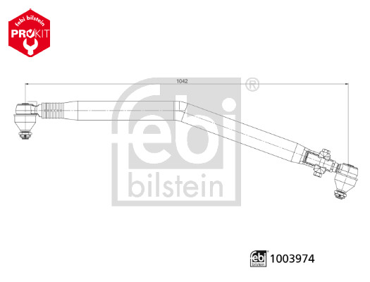 Stuurstang Febi Bilstein 1003974