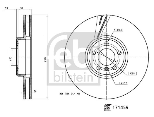 Febi Bilstein Remschijven 171459