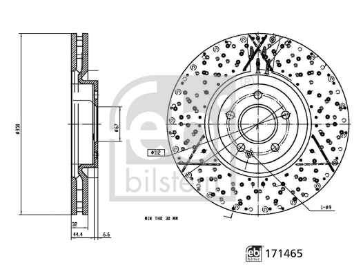 Febi Bilstein Remschijven 171465