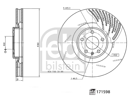 Febi Bilstein Remschijven 171598