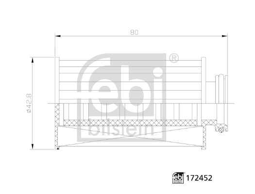 Febi Bilstein Ureumfilter 172452