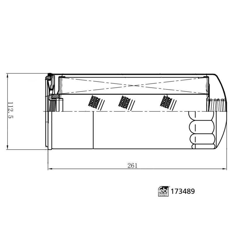 Oliefilter Febi Bilstein 173489