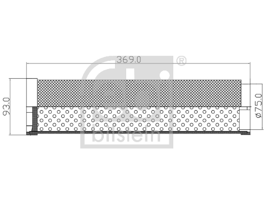 Febi Bilstein Luchtfilter 173532