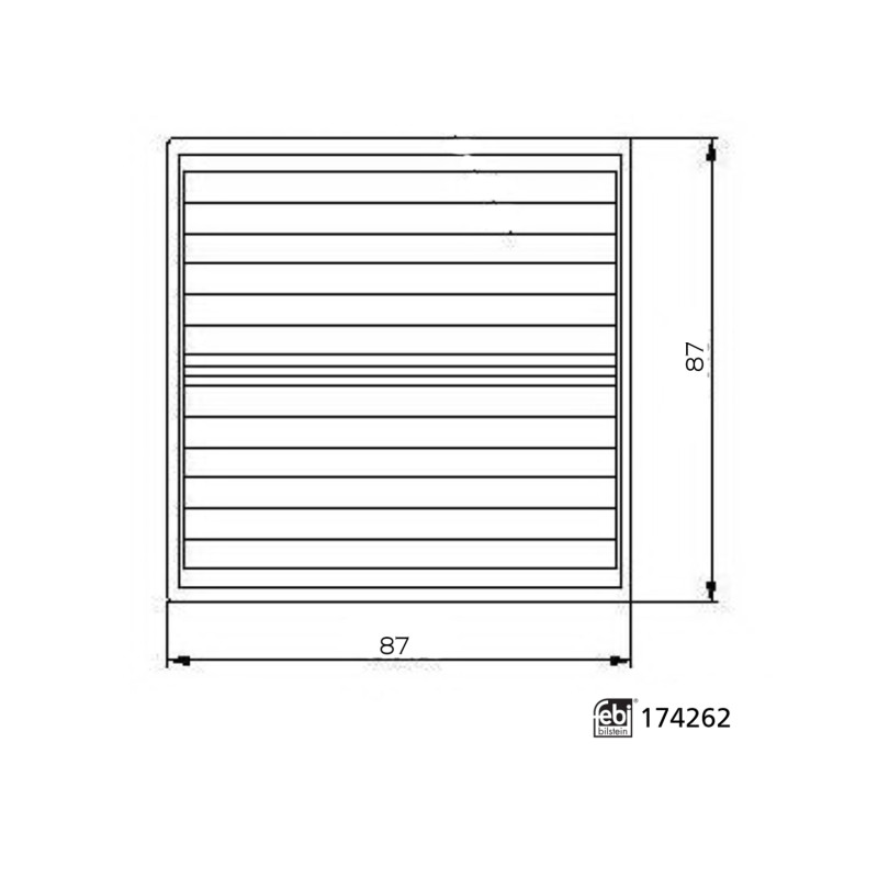 Brandstoffilter Febi Bilstein 174262