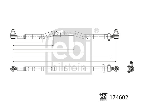 Febi Bilstein Spoorstang 174602