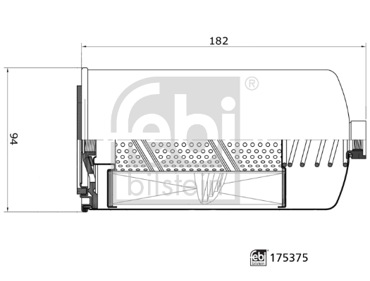 Febi Bilstein Brandstoffilter 175375